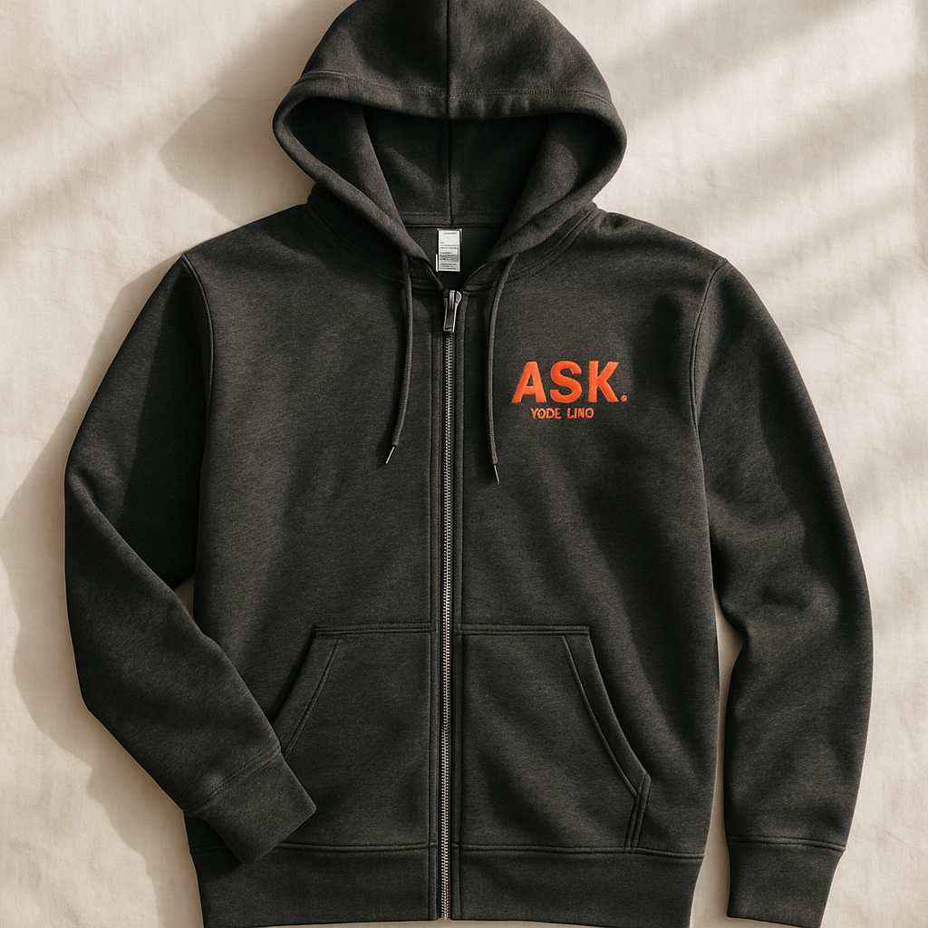 A.S.K. Zip Hoodie